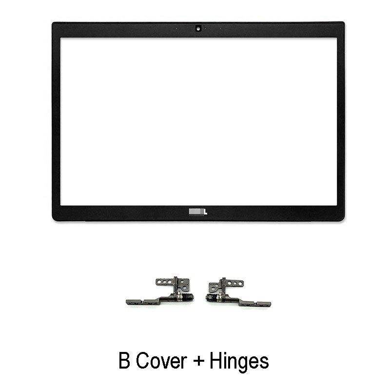 Laptop LCD Back Cover For Dell Latitude E7490 7490 Front Bezel Hinges Hinges Cover Palmrest Bottom Case A B C D Cover Black: B Hinges