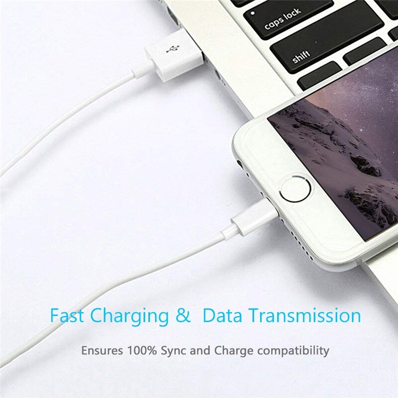 2M 3 Meter Telefon Kabel Usb Ladegerät Adapter für Apfel IPhone X XS Max XR 5 5S SE 5C 6 6S 7 8 Plus Auto Reise Ladegerät synchronisieren Lader