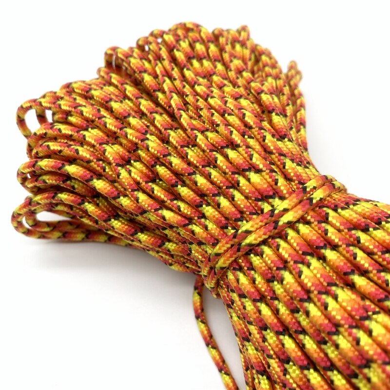 10 yards/Lot 3mm Koord Touw Parachute Lanyard Touw Voor Klimmen Camping Survival Apparatuur Paracord Armband Masker Lanyards: Marineblauw