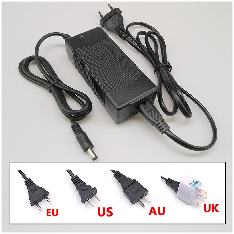 Caricabatterie al litio ricaricabile originale 7 serie 29.4V 2A per ricarica agli ioni di litio polimero 7 S 24V 25.2V 25.9V 18650