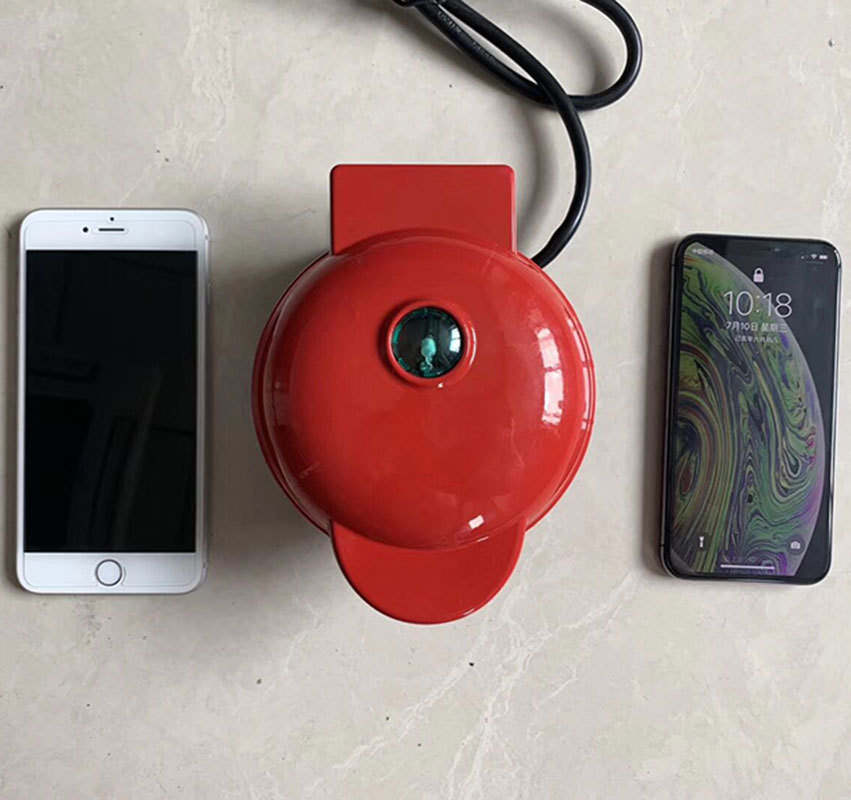 Household Mini Waffle Maker Double-sided Heating Breakfast Maker Non-stick Electric baking machine for Kids 110/220V