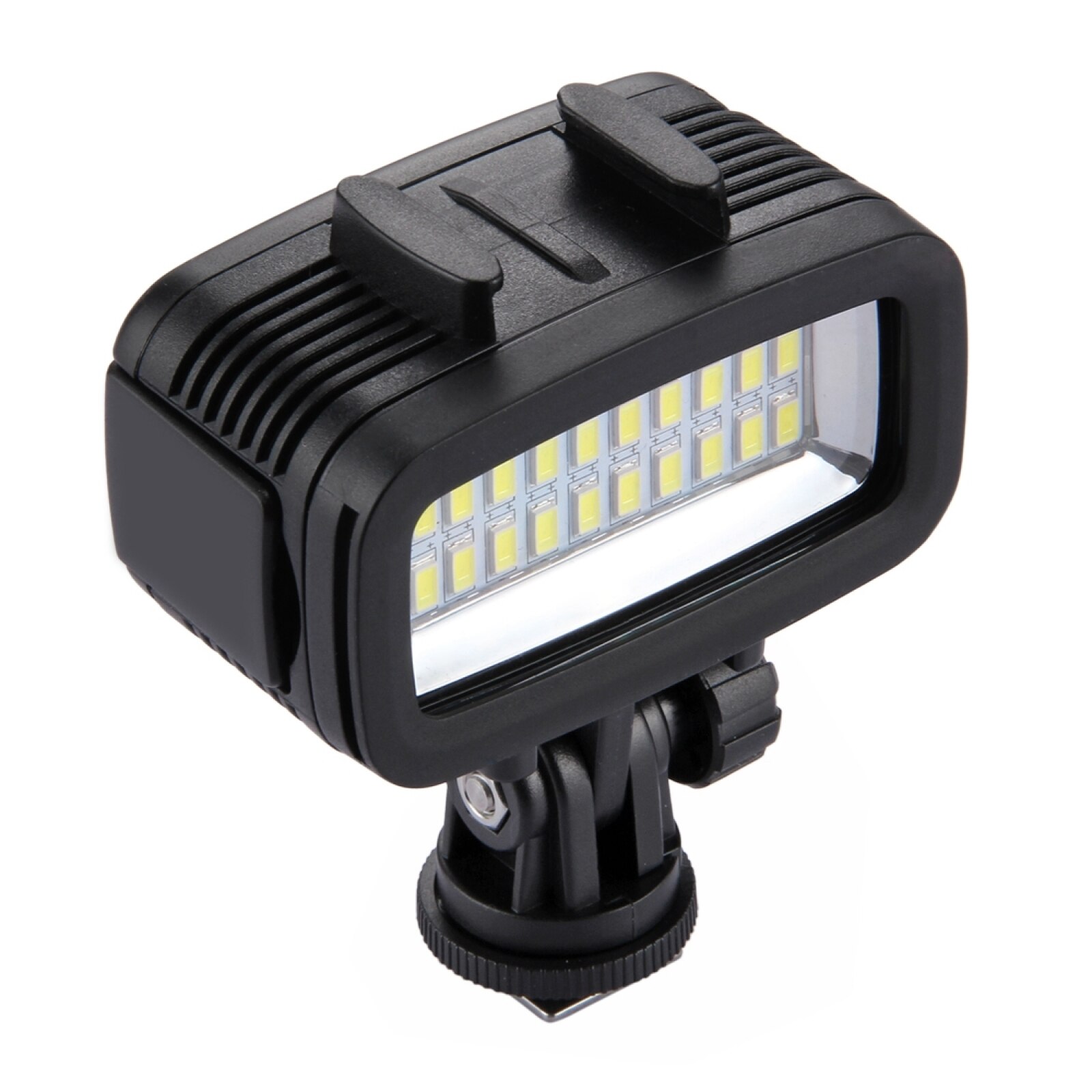 PULUZ 20 LEDs 40m impermeabile IPX8 Studio Light Kit Video e foto per GoPro/ Xiaoyi e altre Action cam luce subacquea