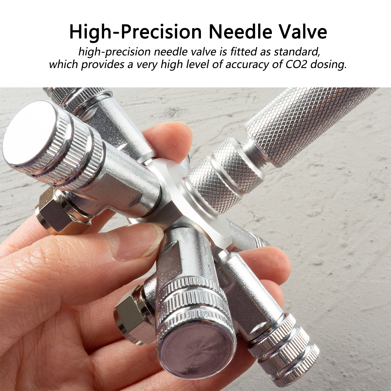 Multi Way CO2 Splitter for CO2 Regulator Planted Tank 2 - 6 Way Carbon Dioxide Distributor for Aquarium Accessories Supplies