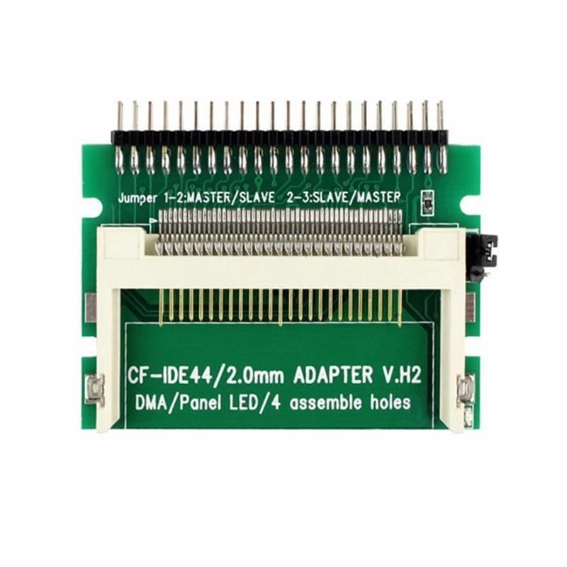 Compact Flash Cf-kaart Naar Ide 44Pin 2Mm Mannelijke 2.5 Inch Hdd Bootable Adapter Converter-SCLL