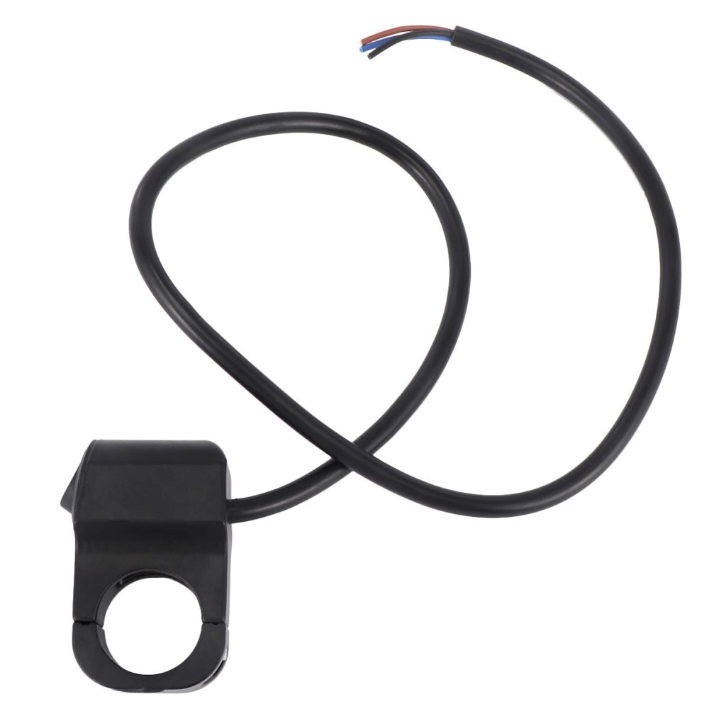 12V 25mm moto guidon phare interrupteur moto Modification bouton avec voyant lumineux pour moto Tricycle ATV Sn