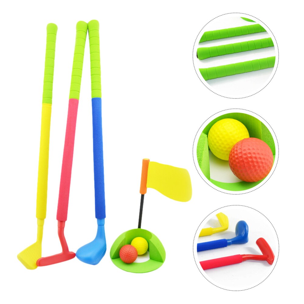 1 Set Kinderen Speelbal Set Golfs Game Set Mini Golfs Game Sport Set