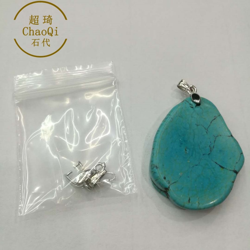 30*40/40*60MM Natural Turquoise of an irregularly shaped stone,Freeform Slab beads full stand