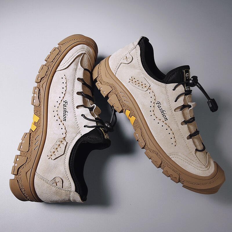 Casual Schoenen Oxford Sneakers Mannen Kaki Jurk Sneakers Comfortabele Ademende Sneakers Voor Mannen Business Skate Schoenen