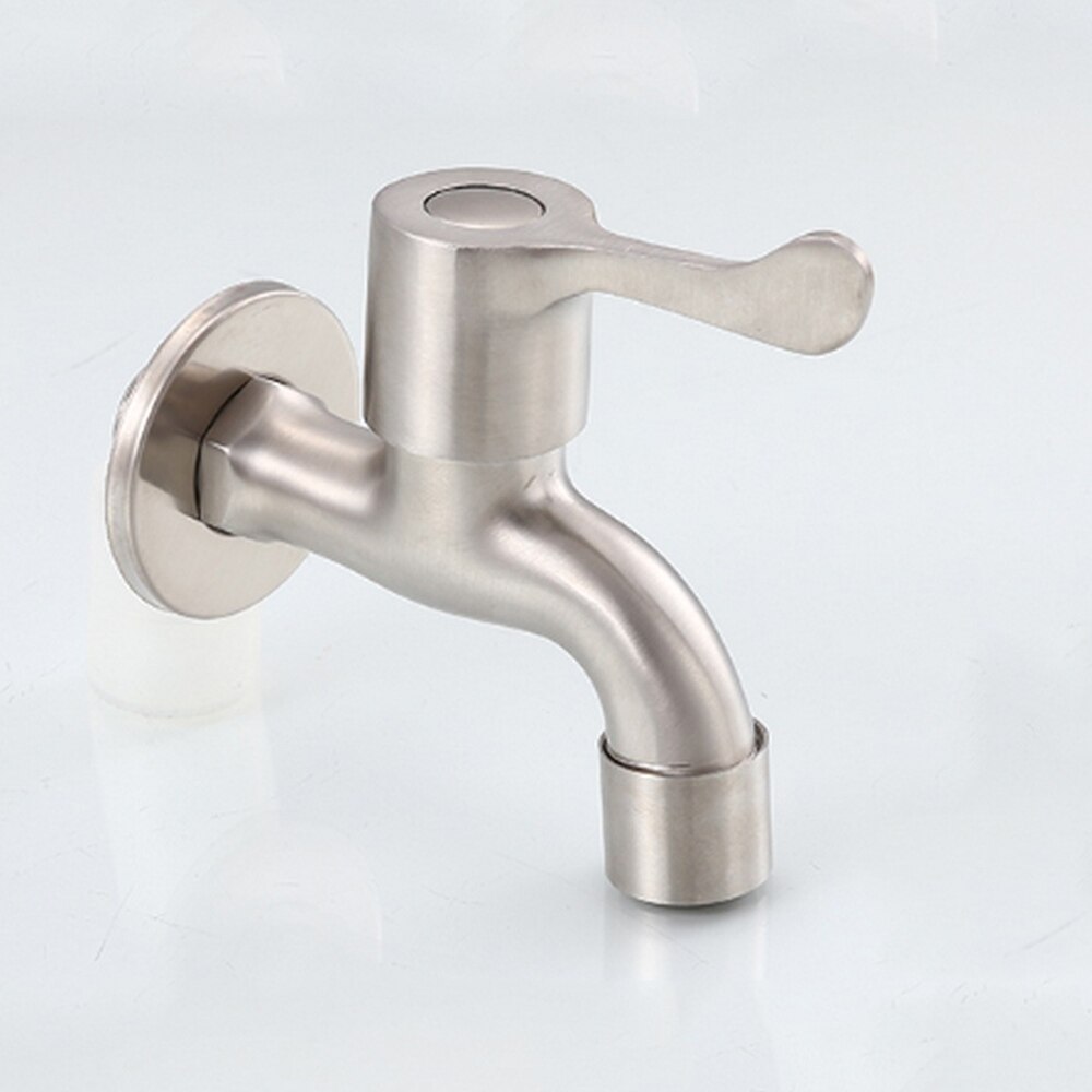 304 Rvs Kraan Tuin Bibcock Tap Outdoor Kraan Badkamer Wasmachine Kraan