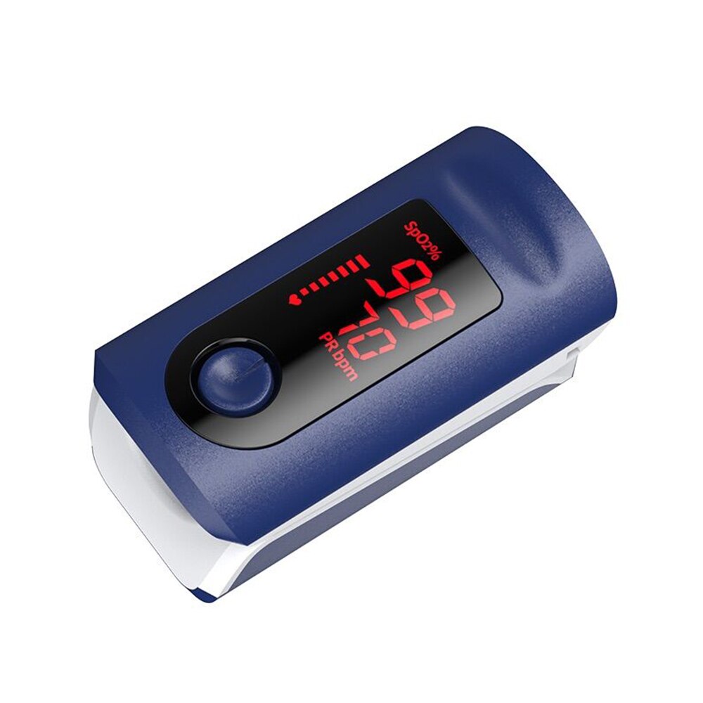 Blood Oxygen Monitor Finger Pulse Oximeter Oxygen Saturation Monitor Home Health Care Fast (no Battery): Style D