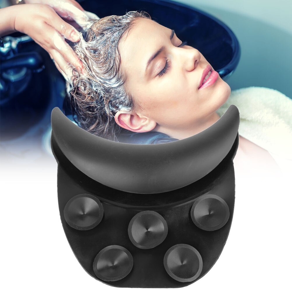 Haar Waschen Nacken Rest Kissen Spa Haar Schönheit Waschen Waschbecken Kissen Shampoo Schüssel Friseursalon Friseur Zubehör Waschbecken Waschen Silikon