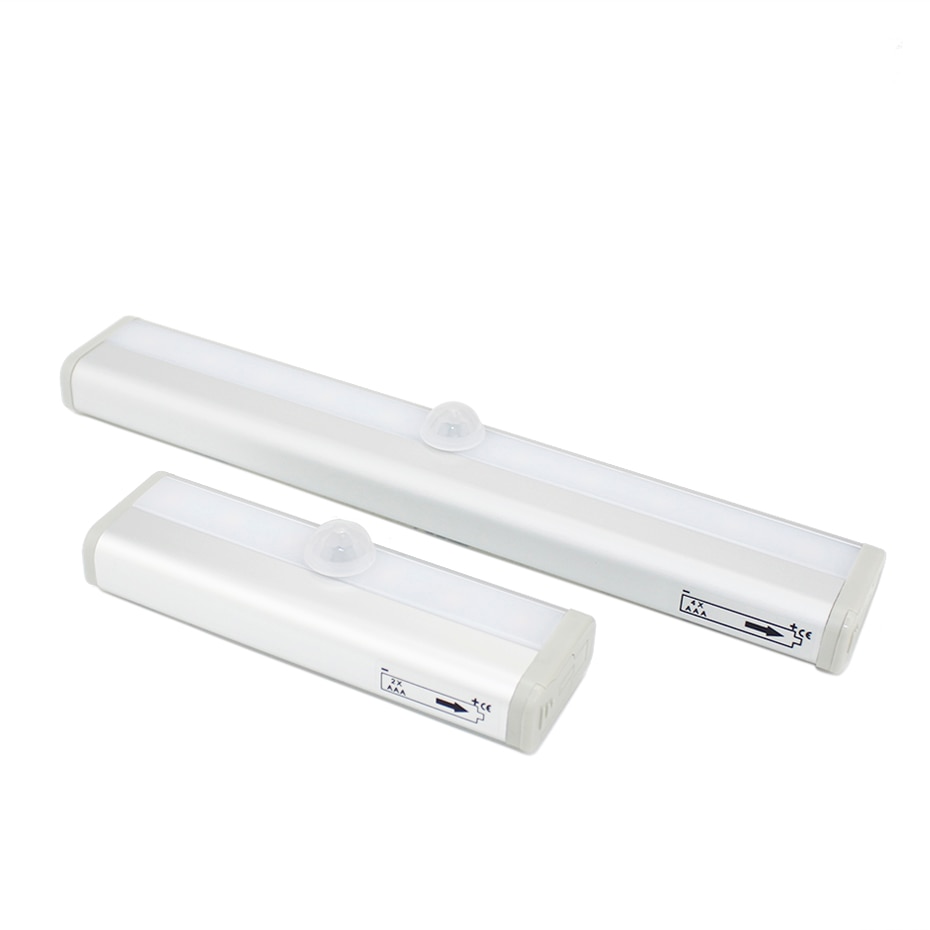 Draadloze LED Kast Licht PIR motion Sensor Closet wandlamp Stijve Strip Bar Licht lamp met motion sensor noodverlichting