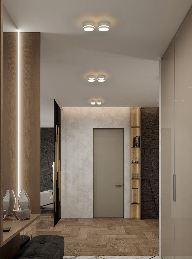 Luz descendente redonda para techo, foco Led de 7W, 9W, 12W, 15W, AC85-265V de iluminación para el hogar