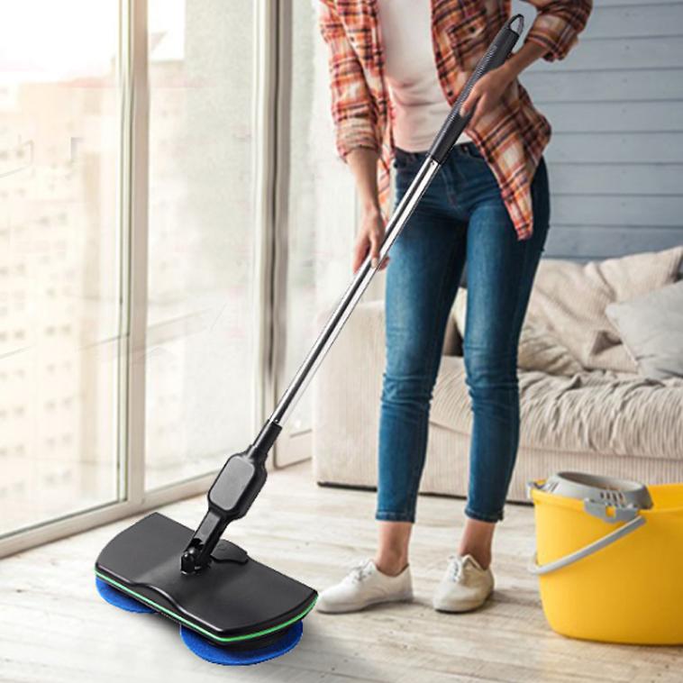 Electric Mop Sweeper Household Rechargeable Floor Cleaning Tools Hand Push Sweeper Mop Cleaning Machine EU/US Plug