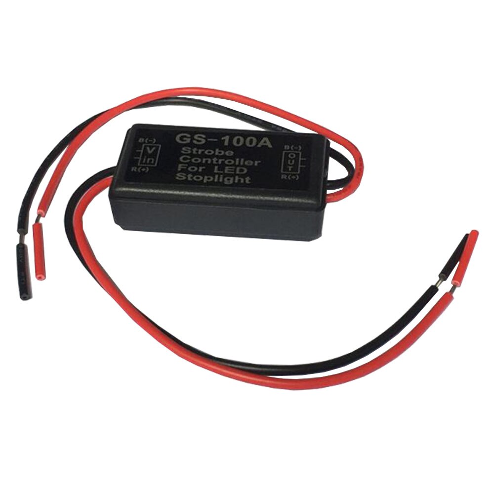 Gs -100a remlichtcontroller 12v 24v snel en langzaam knipperende remstroboscooprelais knipperrelais