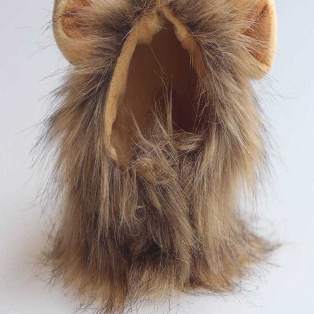 Koty akcesoria kostium dla zwierząt lwia grzywa czapka z peruką ubranko dla kota w górę dekoracja Halloween