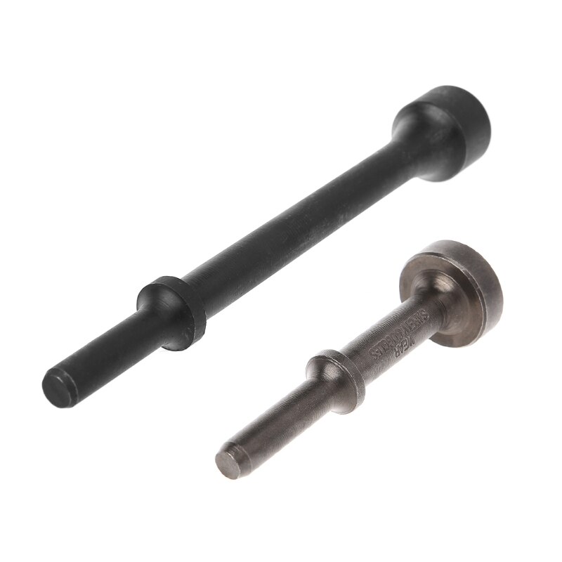 2Pcs Smoothing Pneumatische Drifts Lucht Hamer Bit Set Uitgebreid Lengte Gereedschappen 4XFD