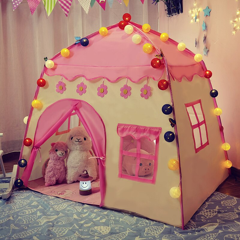 Children's tent Baby Fun play Toy Tent for kids Wigwam House for children Fairy princess castle Christmas Birthday for girl