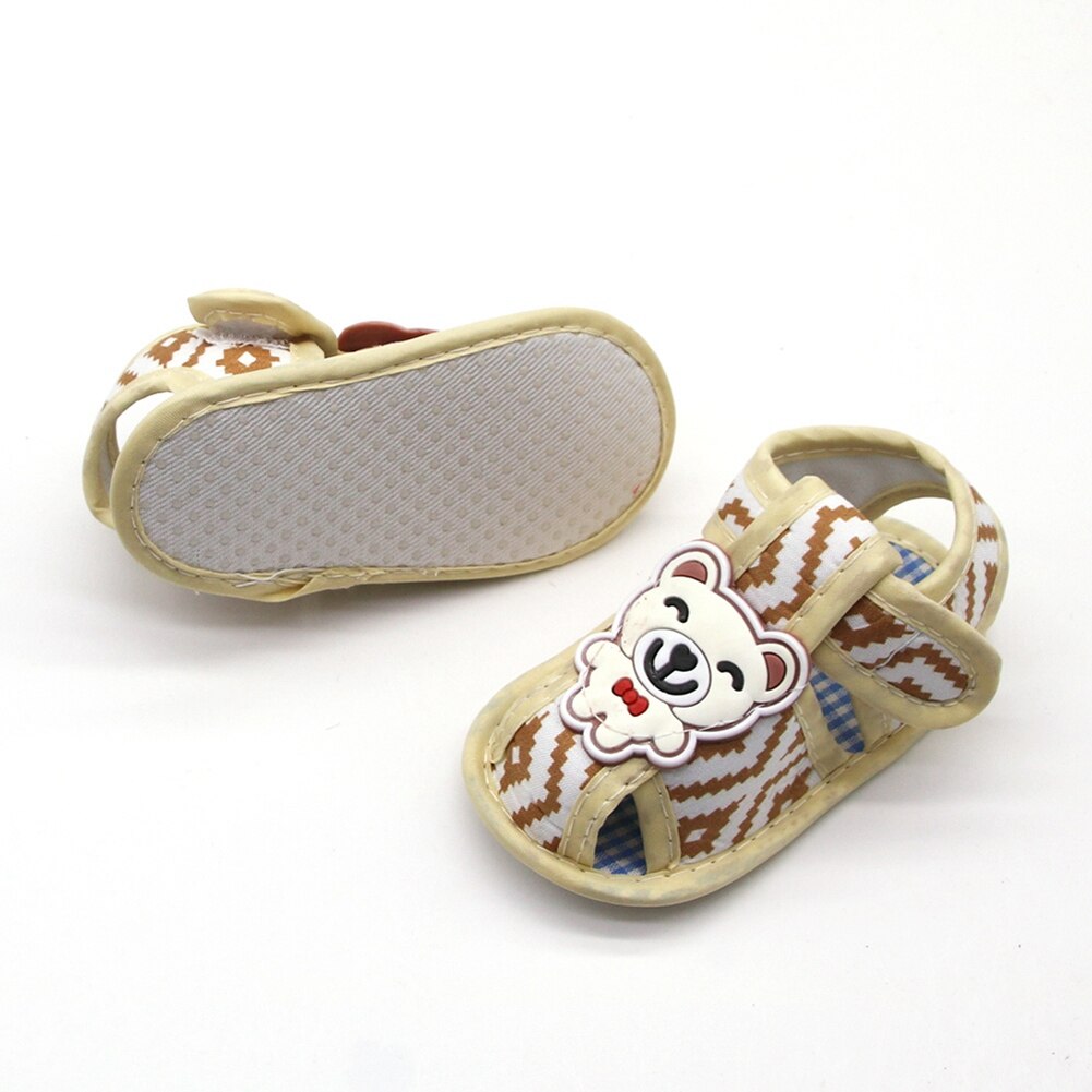 Cartoon Beer Kids Sandalen Voor Meisjes Jongens Zomer Baby Peuter Kinderen Zacht Katoen Schoenen