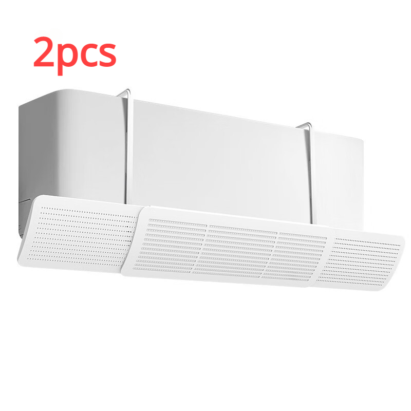 Airconditioning Windscherm Baby Anti Direct Blazen Schaalbaar Instelbare Windgeleider Cover Uitlaat Baffle Windscherm Stofkap: Rood
