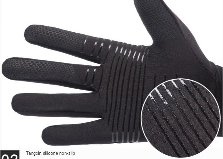 Shimano Winter Plus Velvet Fishing Gloves Waterproof and Windproof Outdoor Sports Full-finger Warm Non-slip Fishing Gloves