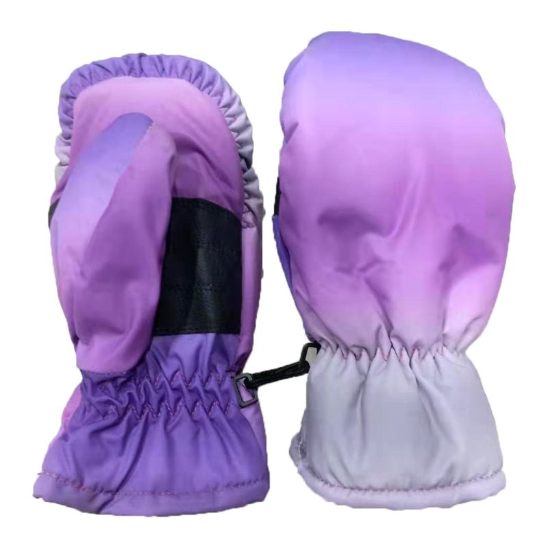 Kinder Jungen Mädchen Fäustlinge Kinder Outdoor-Winter Warme Wasserdichte Winddicht Handschuhe