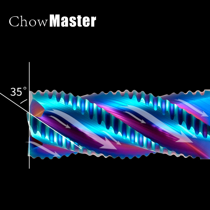 Roughing End Mill 4 Flute HRC65 3mm To 20mm CNC Milling Cutter Bits Router Bit For Aluminium Steel Metal Roughing Machining