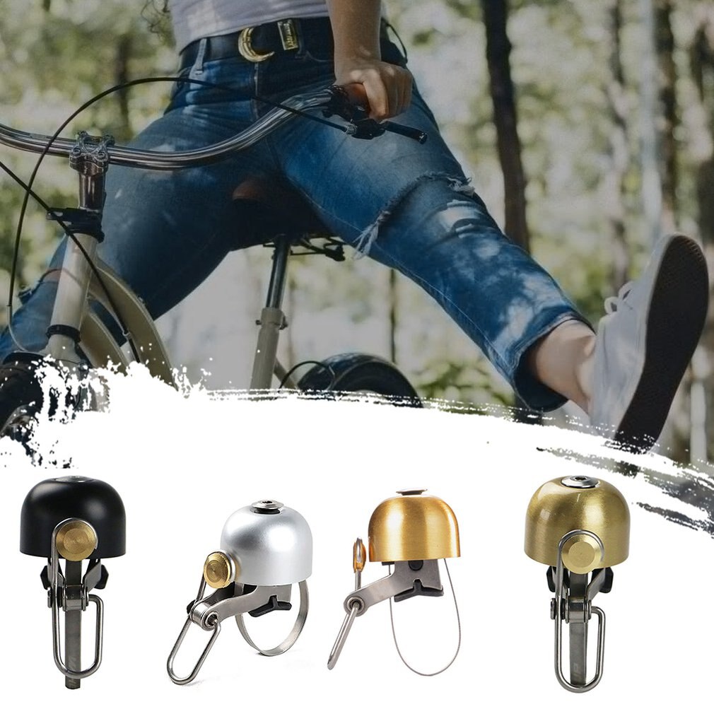 Bicycle Bell Folding Bike Retro Bell Mountain Bike Bell Horn Bicycle Cycling Accessories Bicycle Bell