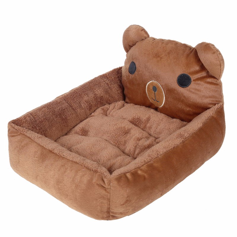 Söta tecknade kattsängar mattor mysig varm mjuk fleece bäddsoffa för små husdjur hundar katter tvättbar katt kattunge kattunge hus djurprodukter