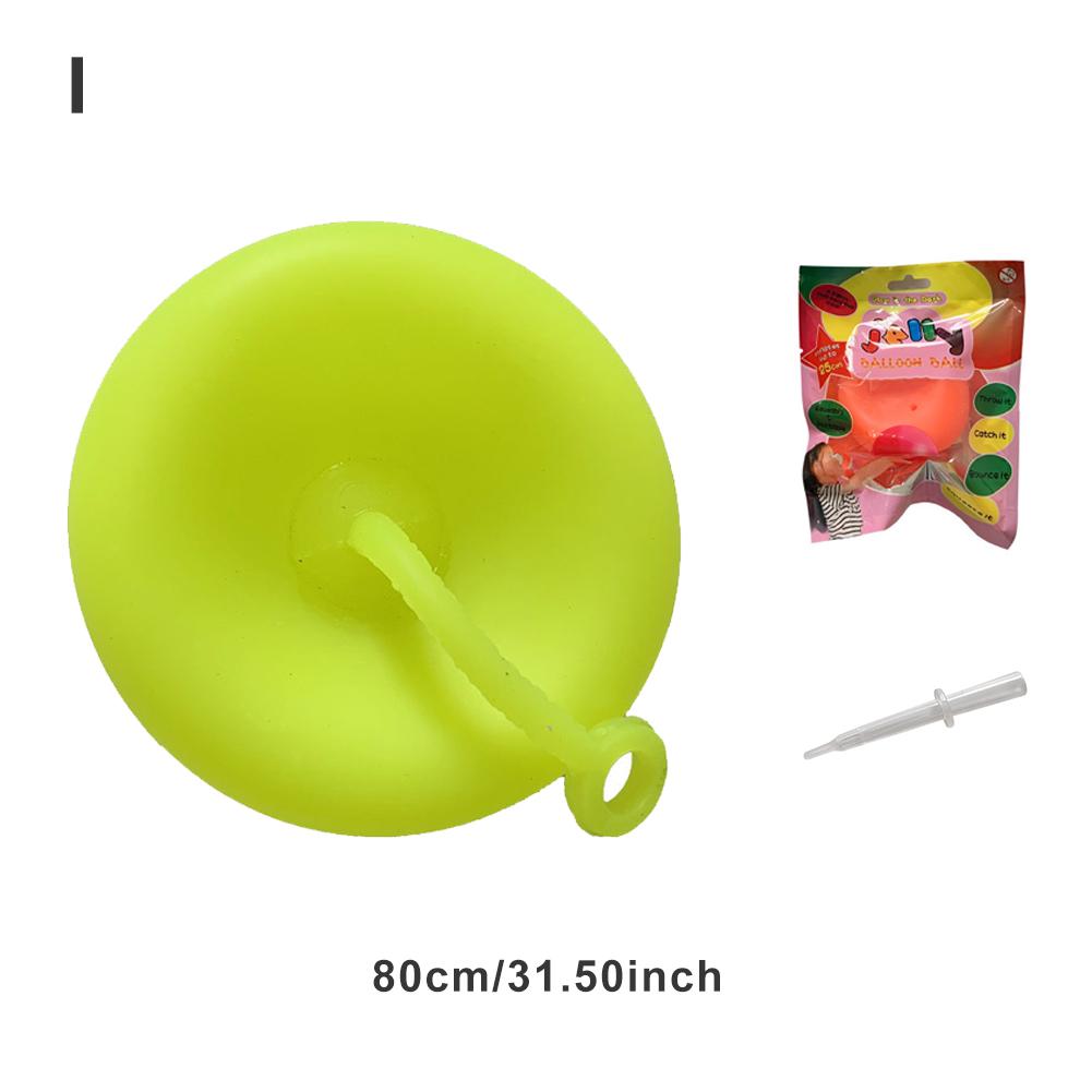 80/60 cm oppustelige boblebold magiske bolde sprænge boblelegetøj gennemsigtig ballonleg til børns udendørsaktiviteter: I  80cm