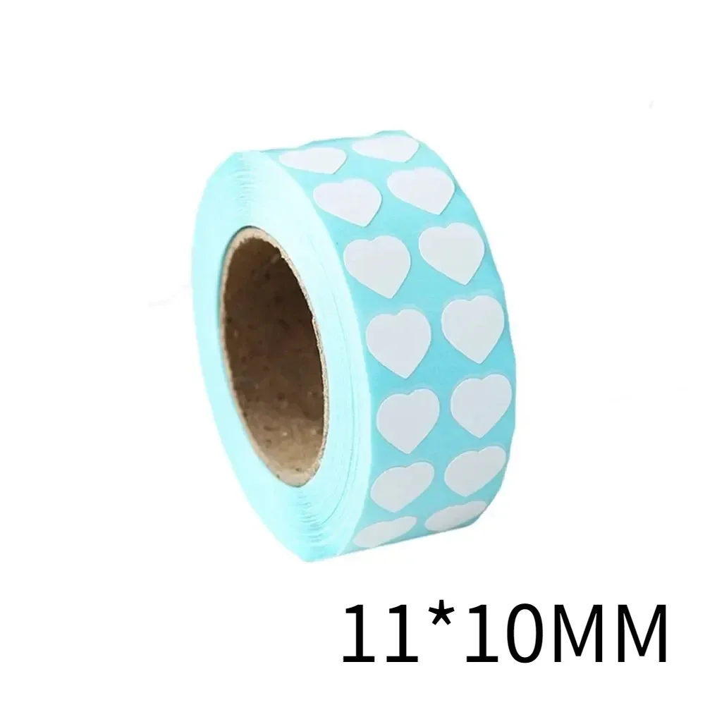 3000pcs Labels Barcode sticker Supermarket Blank Stickers White Label Stationery Sticker Kitchen Spice Label Stickers: light yellow