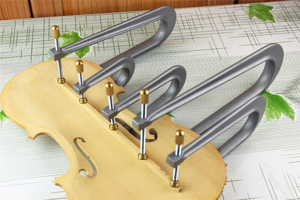 1 setti viulu basso-tanko kiinnittimet alttoviulu / viulun valmistus työkalut luthier työkalu