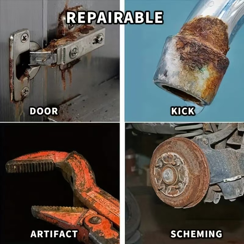 Rostentferner-spray – die schnell wirkende formel löst hartnäckigen rost innerhalb von minuten auf, sicher für die anwendung auf metalloberflächen.