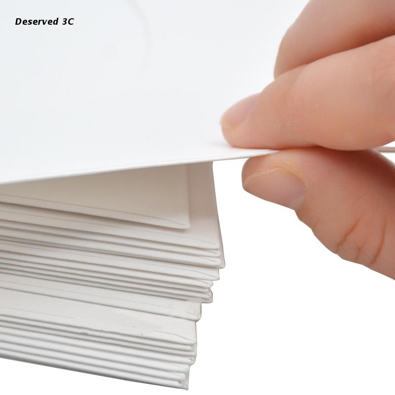 R9CB 20Pcs DVD Blu-ray Covers Protective Sleeves Storage Case 7/10/12 Inch Disc Bag