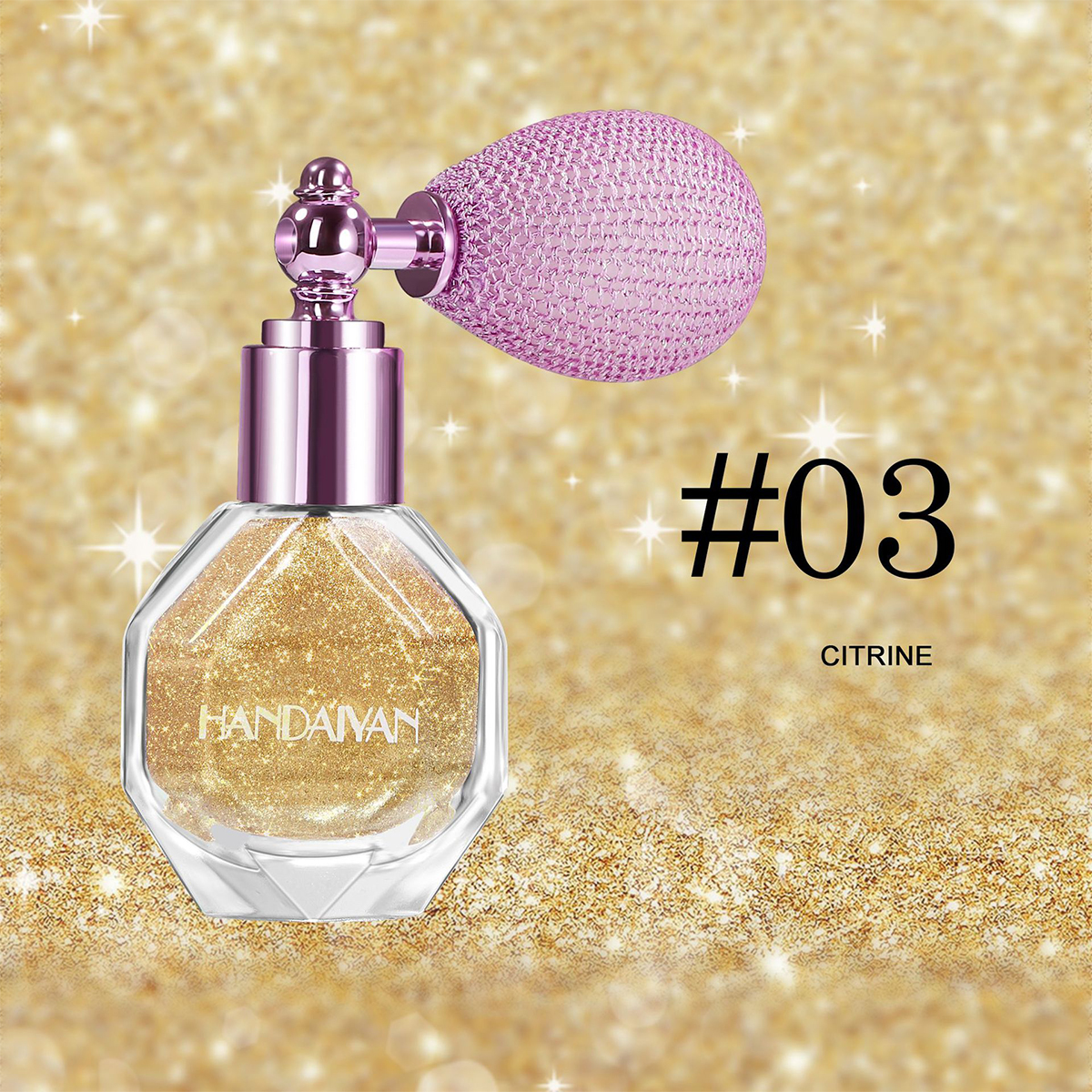 Glitter Brightening Body Glitter, Highlighting Spray Glitter Spray Bottle Highlighting Airbag Spray Bottle: SKY BLUE