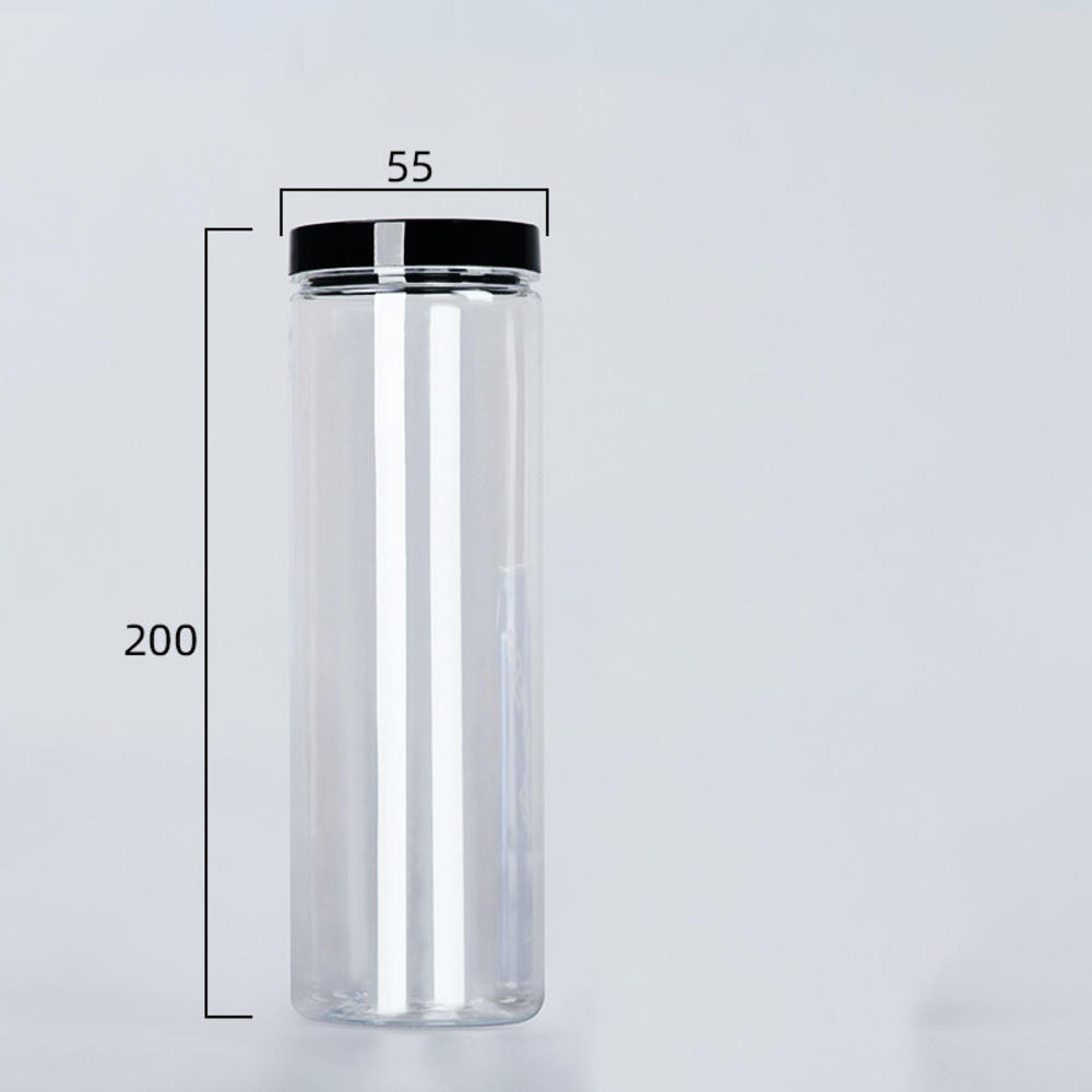 Clear Sealed Can With Lid Food Smell Odor Proof Storage Packaging Bottle Coffee Beans Seasoning Container Kitchen Accessories