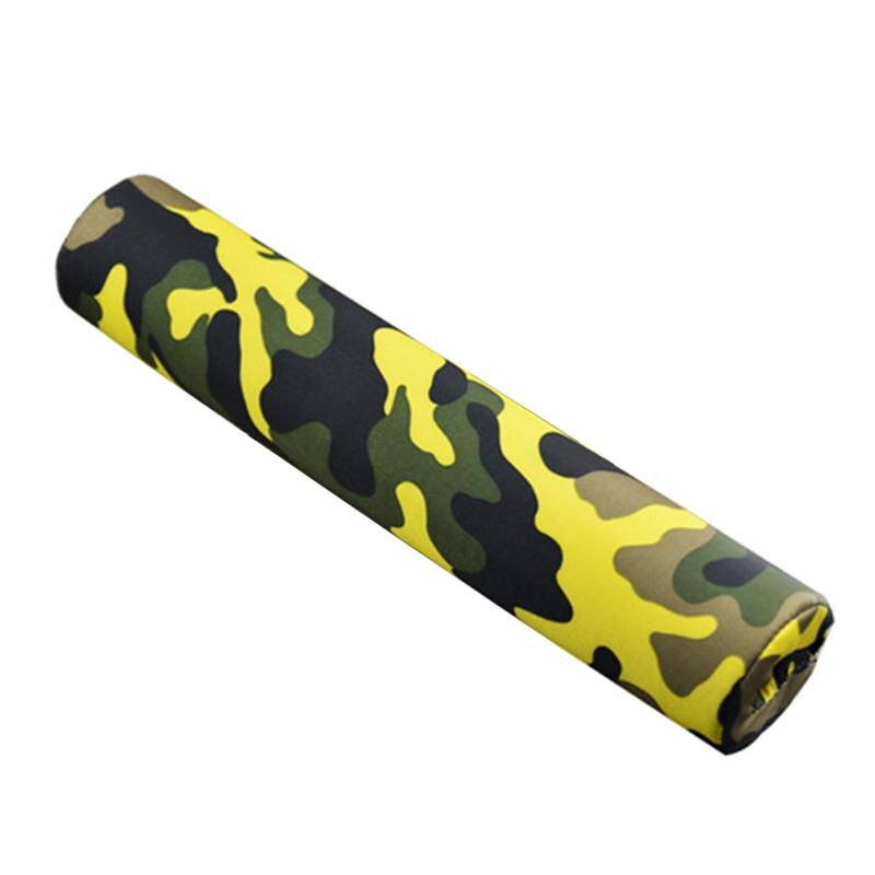 Thicken Lengthen Barbell Squat Pad Useful Neck Shoulder Protective Foam Bar Pad for Weight Lifting Fitness Workout (Camouflage Y