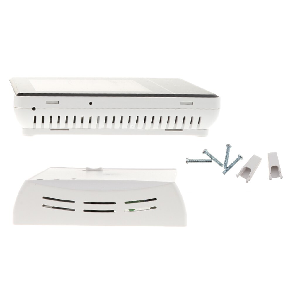 HY01RF RF Wireless Room Thermostat Wall Gas Boiler Heating Remote Controller Frost Protection Mode NTC Sensor LCD Screen