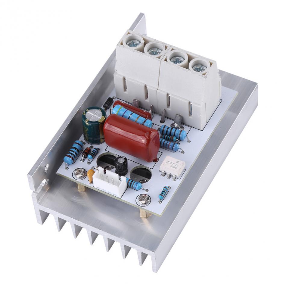 Ac 220v 10000w scr controller digital spændingsregulator høj nøjagtighed hastighedskontrol dæmper termostat controller