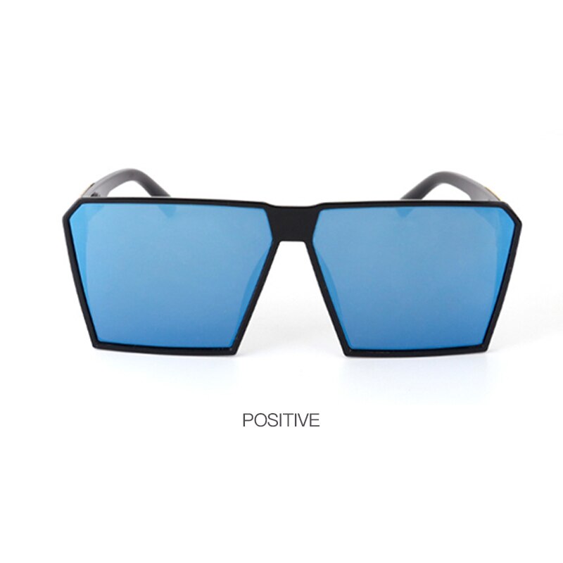 Lunettes de carrées lentilles colorées Anti-voyeur pare-soleil Sports de plein air lunettes de tendance équitation lunettes de soleil UV400