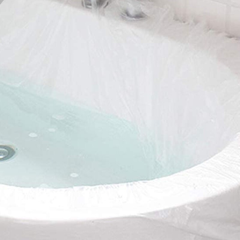 View of 10 Pcs Disposable Bathtub Cover Liner,Ultra Large ... – Grandado