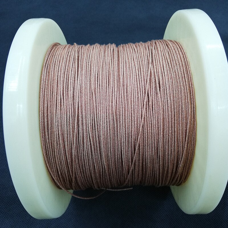 10m/20m/50m 8/12/16/24 brins haut-parleur fil de plomb tressé torsadé cuivre câble or bricolage pour 5 "-15" pouces Subwoofer