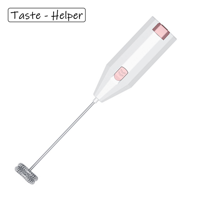 Electric Milk Fother Handheld Foamer Coffee Whisk Egg Beater Cappuccino Stirrer Mini Portable Blender Kitchen Tool
