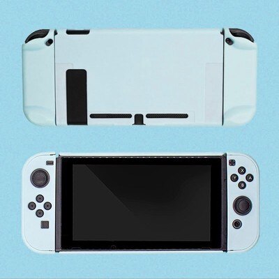 Per Nintendo Caso Interruttore Pastello Joy-con Custodia di Protezione Borsette Copertura Nintendoswitch Console NS Accessori Rosa Viola: 4