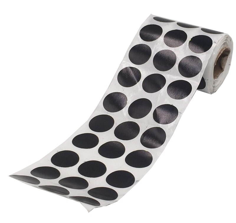 4 /5 "(2Cm) 900Pcs/Roll Zwart Splatter Splash Doel Stickers Cover-Up Patches Voor Schietwedstrijd Van Alle Guns, airgun, Bbs