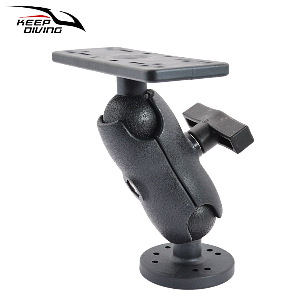Kayak Electronic Fish Finder Mount 360 Degree Swivel Universal GPSMAP Supporter Nylon Boat Accessories