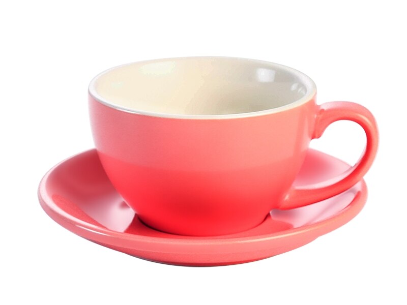Mhv 1 Pcs 300 Ml, Prachtige Keramische Koffie Beker En Lepel Set, , grote Capaciteit Cup, Europese: 10