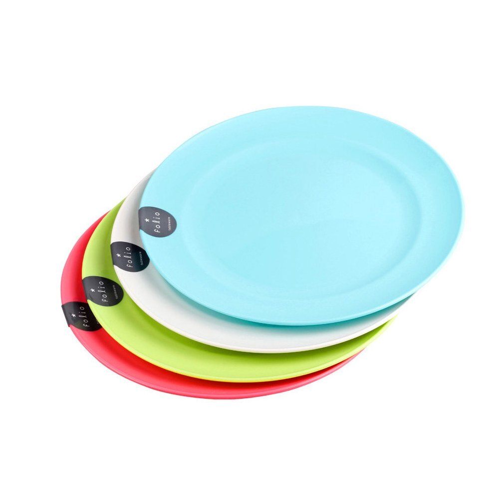 Colorful Plates Melamine Dinner Plate Set Shatter-Proof and Chip-Resistant Melamine Kitchen Dinner Plates