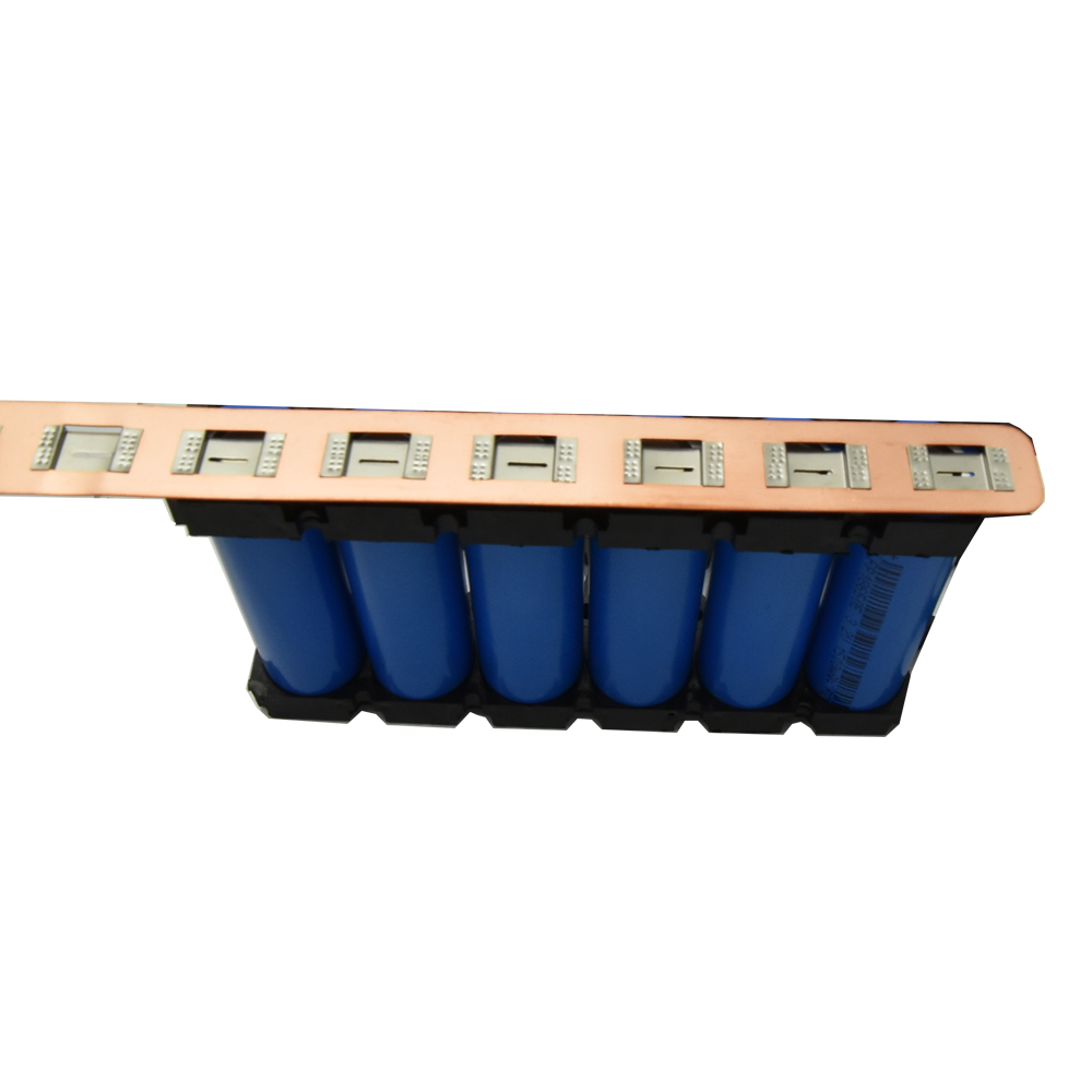 Power Battery Kupfer Sammelschiene 21700-1P Zellenanschluss Kupferstange 0,3 mm Abstand 23 mm um Überstrom widerstehen 200 A 5 Stück individuelles Modell