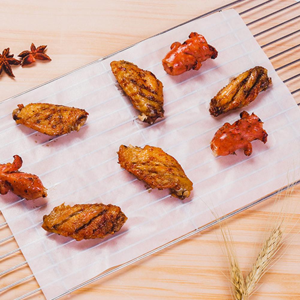 Rouleau de papier cuisson Double face, papier absorbant l'huile, cuisson à la vapeur, blanc, pour outils de cuisine de Restaurant, 1 rouleau,